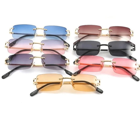 Rimless Unisex Sunglasses - 5 Colours