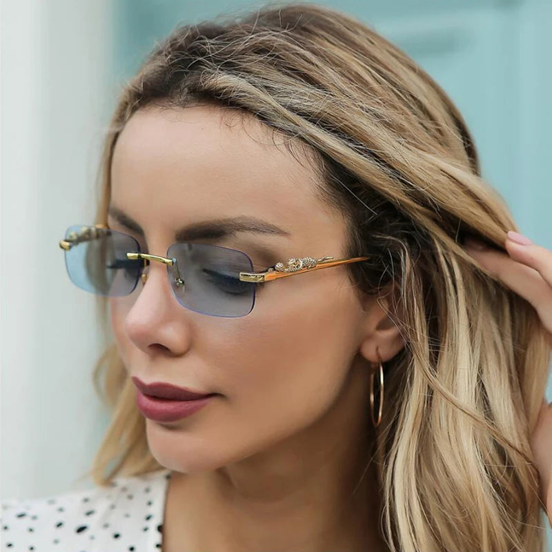 Panthère Rimless Unisex Sunglasses - 2 Colours