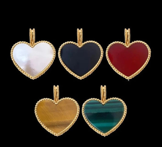 Corazón Pednant - 18K Yellow Gold